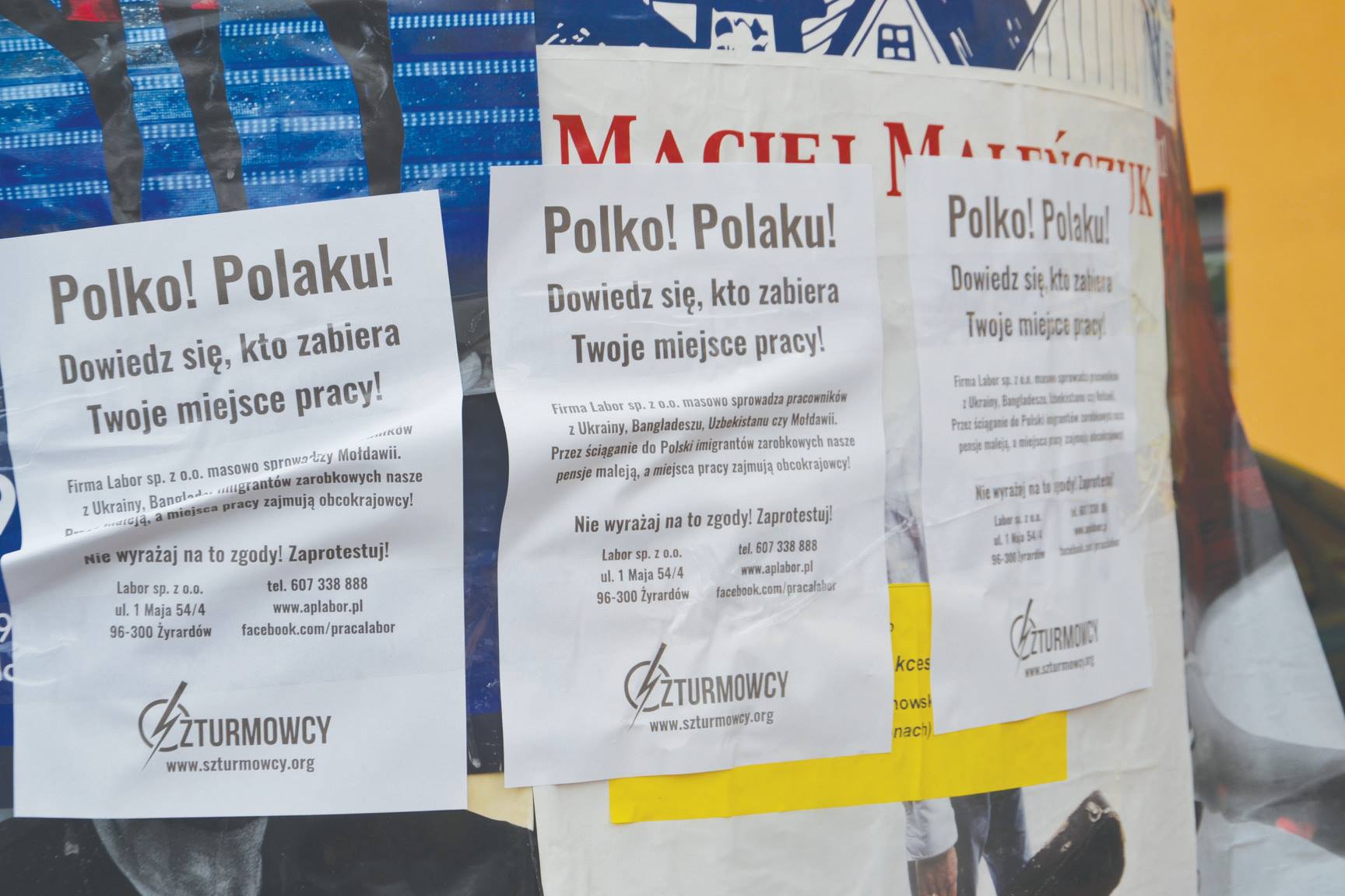Польские националисты призывают к бойкоту агенства, занимающегося трудоустройством украинцев