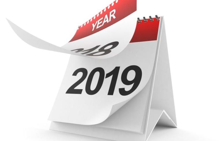 Календарь выходных  дней в Польше в 2019 году
