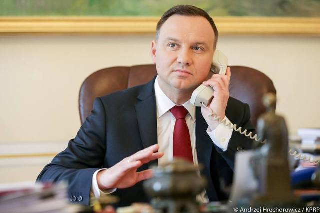 Президент Польши поздравил Владимира Зеленского с избранием Президентом Украины