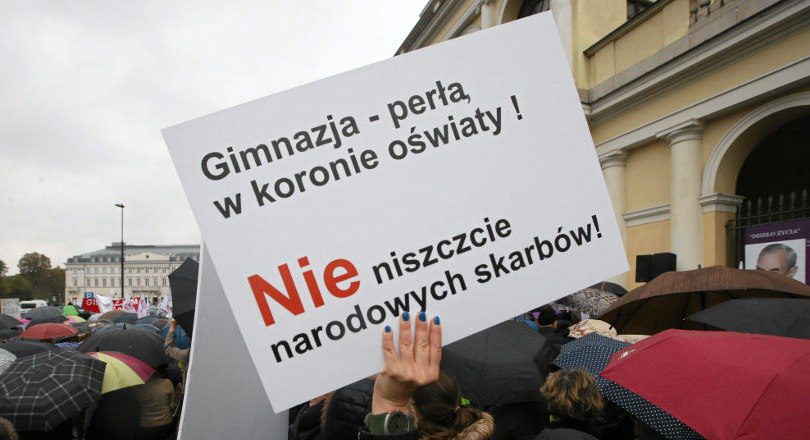 В Польше объявлена общая забастовка учителей