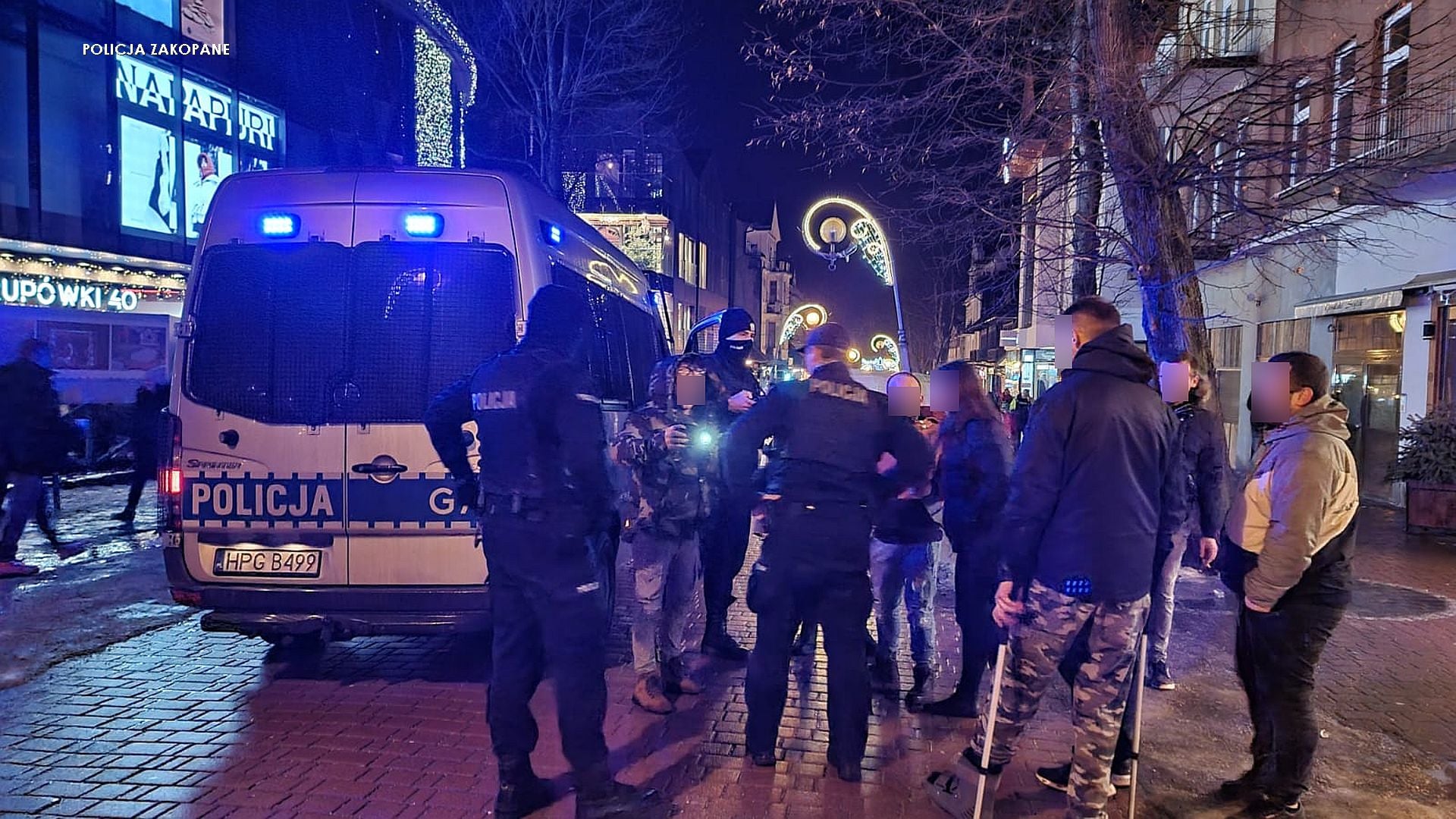 Підсумки новорічної ночі в Закопане: численні бійки між п’яними туристами