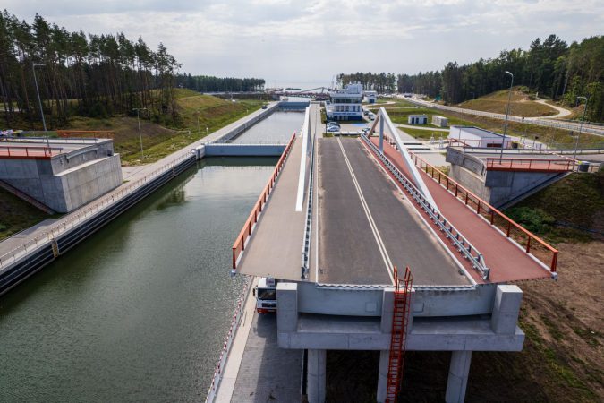 Офіційно відкрито канал через Віслинську косу